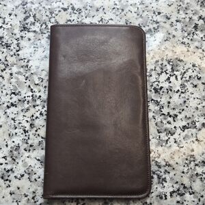 Rolfs Dark Brown Leather Wallet